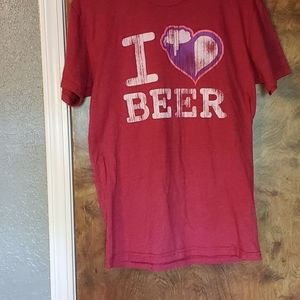 I heart beer shirt.